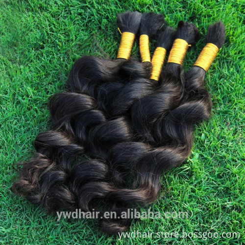 8A Grade Virgin Malaysia Human Hair Loose Wave Braiding Bulk Human Hair For Braiding Bulk Undyed Hair Paypal Accept